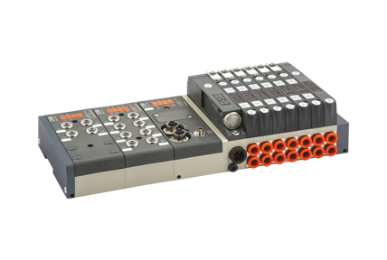 Système d’îlot de distribution électropneumatique, Série EB80, De 3 à 128 électrovannes